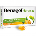 Benagol herbal miele 24 pastiglie