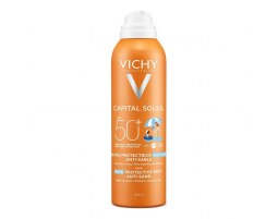 Vichy Capital Soleil Kids spray solare corpo bimbi anti sabbia spf50 (200 ml)